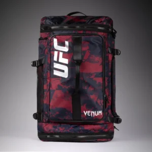 Unisex UFC Zenith by Venum Burgundy Authentic Fight Week Gear Bag Backpack (48L)