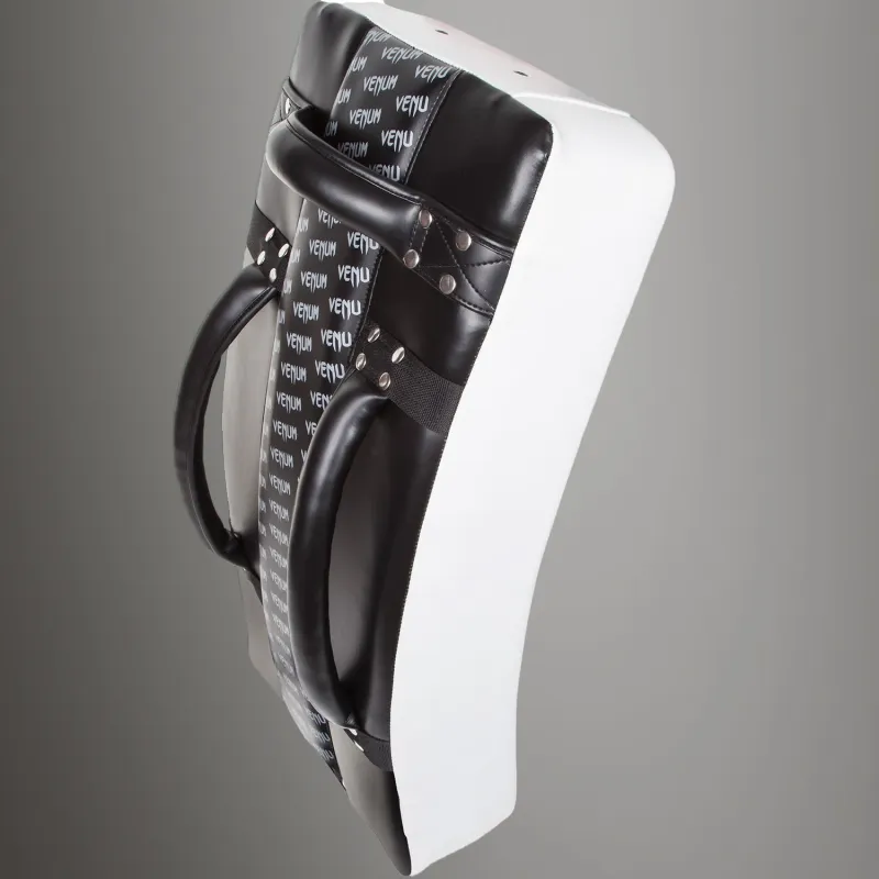 Venum Absolute Long Kick Shield - Black/Ice - Image 3