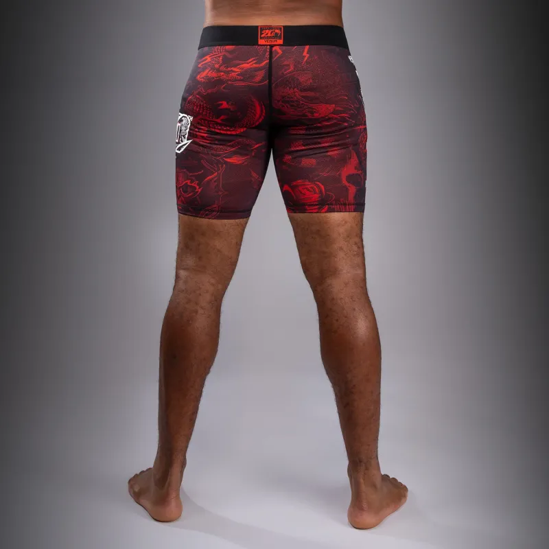 Venum 20th Anniversary Vale Tudo Shorts - Black/Red - Image 4