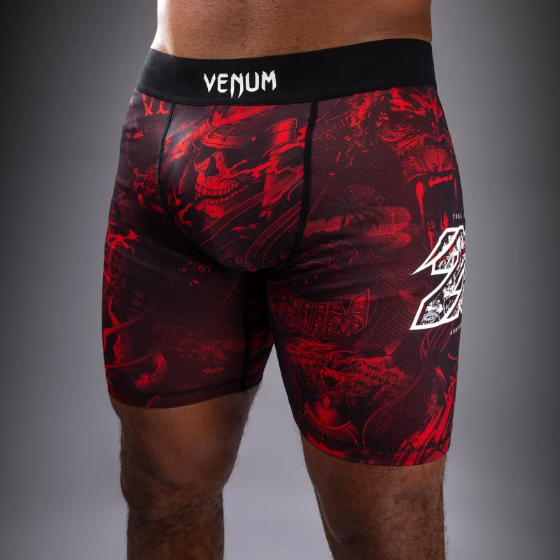 Venum 20th Anniversary Vale Tudo Shorts - Black/Red - Image 5
