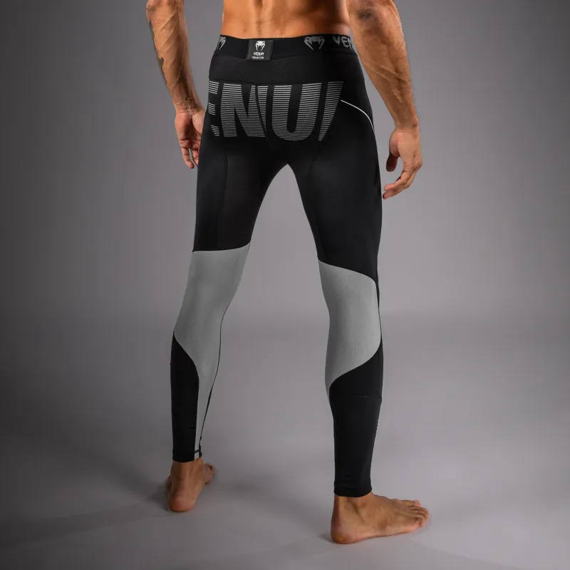 Venum Adrenaline Spats - Black/Silver Grey - Image 3