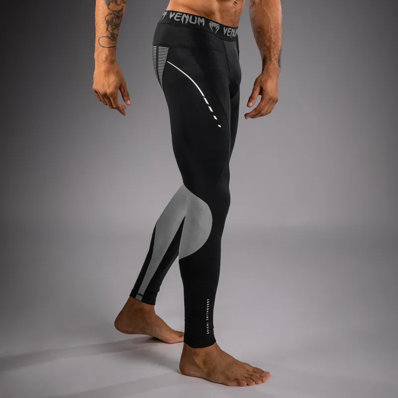 Venum Adrenaline Spats - Black/Silver Grey - Image 5