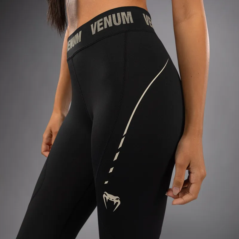 Venum Adrenaline Women's Leggings - Black/ Ivory - Image 4