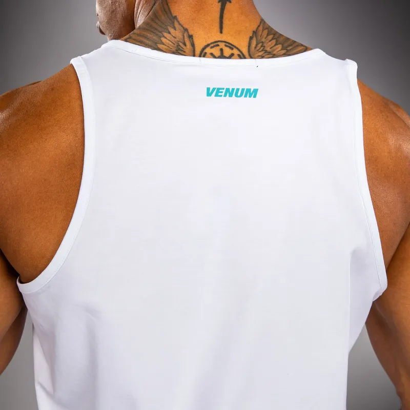 Venum Aqua Tank Top - White/Turquoise - Image 5