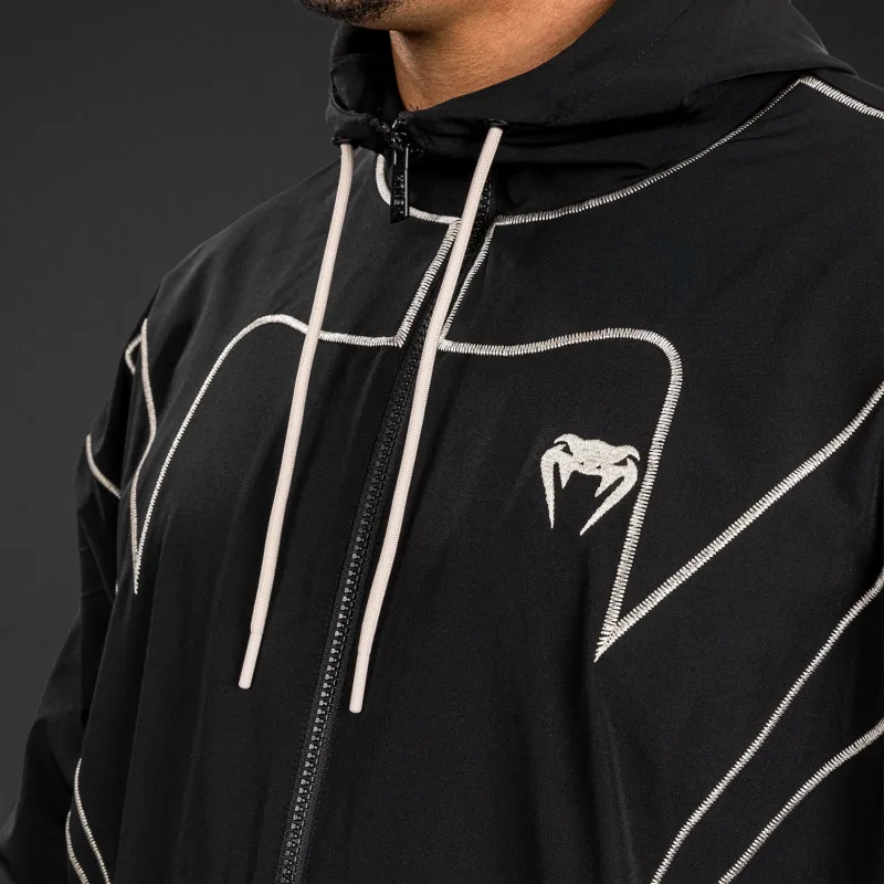 Venum Attack 90 Tracksuit Jacket - Black/White - Image 4