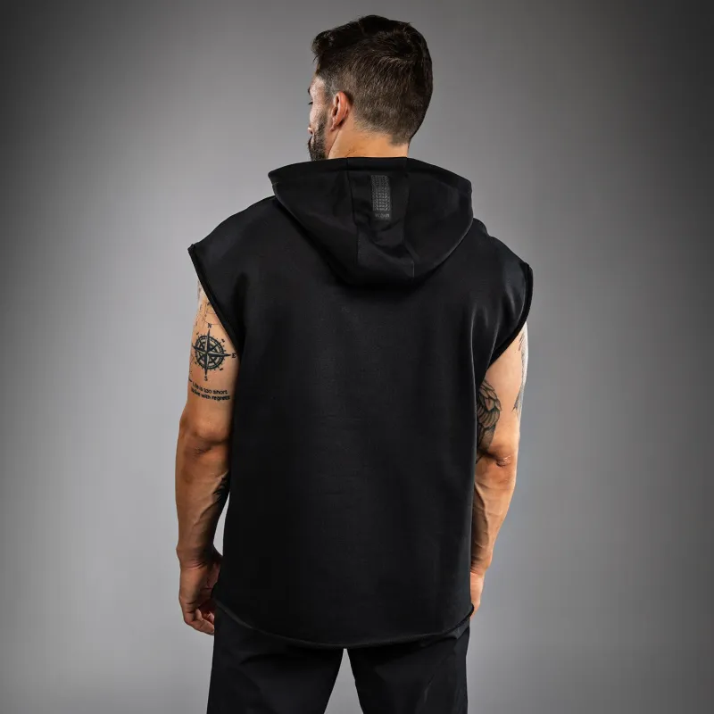 Venum Boxing VT Sleeveless Hoodie - Black/White - Image 2