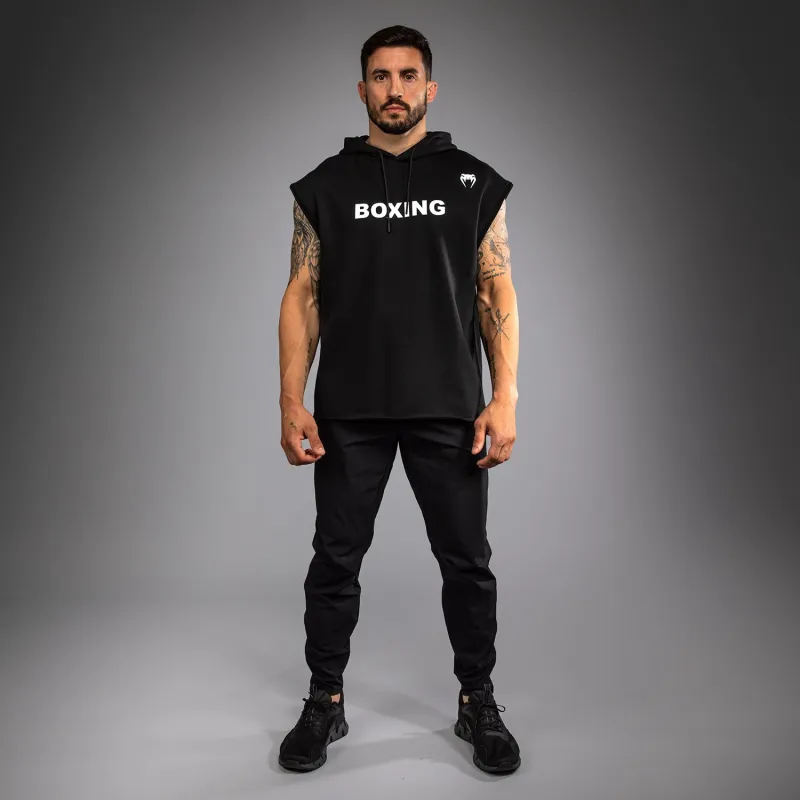 Venum Boxing VT Sleeveless Hoodie - Black/White - Image 5