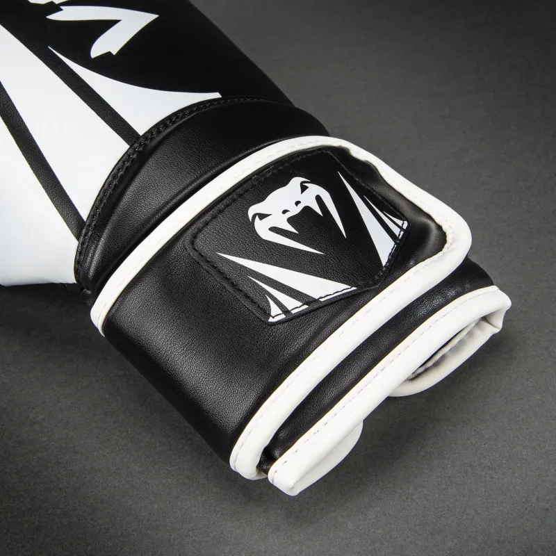 Venum Challenger 2.5 Boxing Gloves – Black/White - Image 4