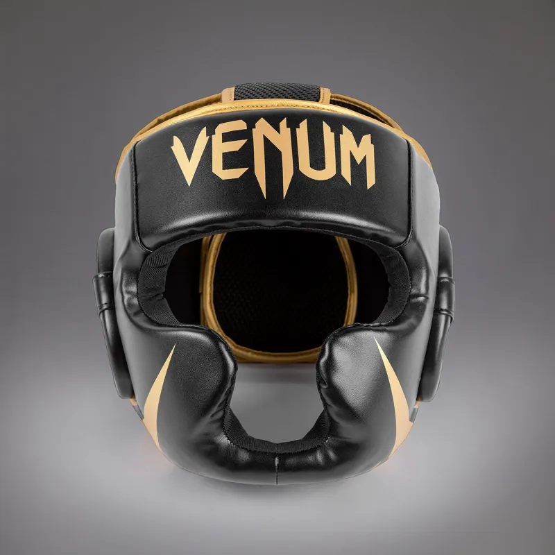 Venum Challenger Headgear - Black/Gold