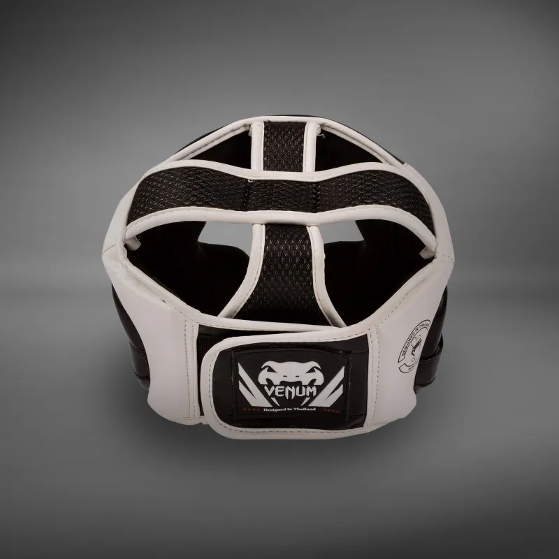 Venum Challenger Kids Headgear - Black/White - Image 2