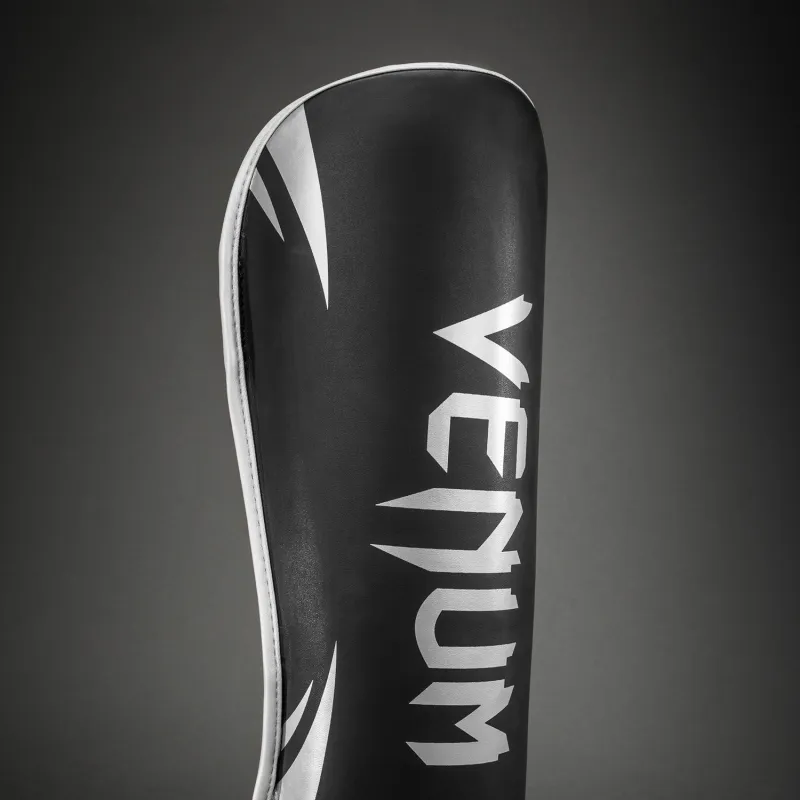 Venum Challenger Standup Shin Guards - Black/Silver - Image 3