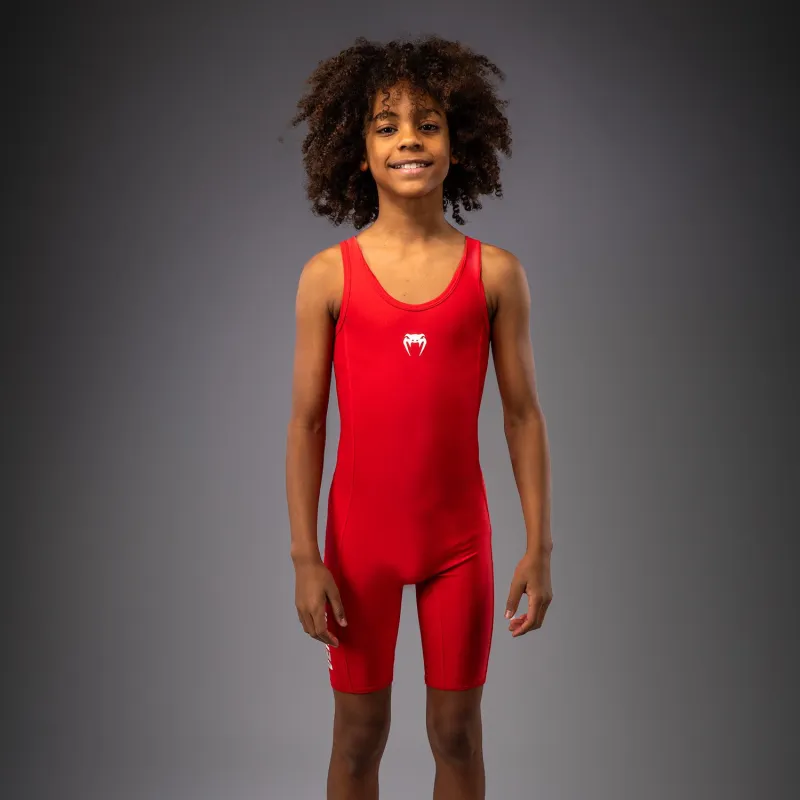 Venum Challenger Youth Wrestling Singlet - Red