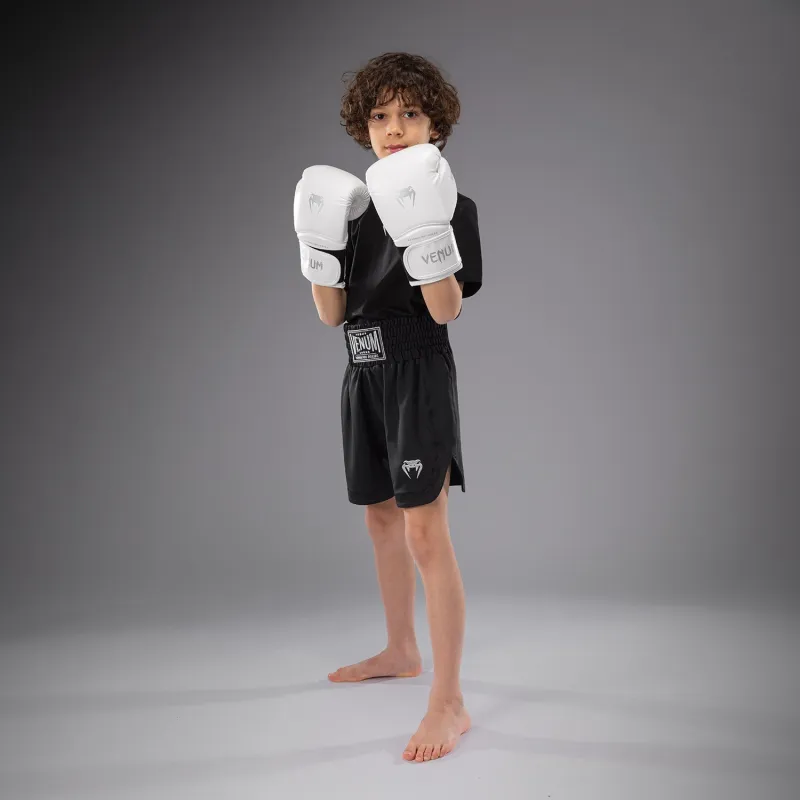 Venum Classic Kids Boxing Shorts - Black - Image 2