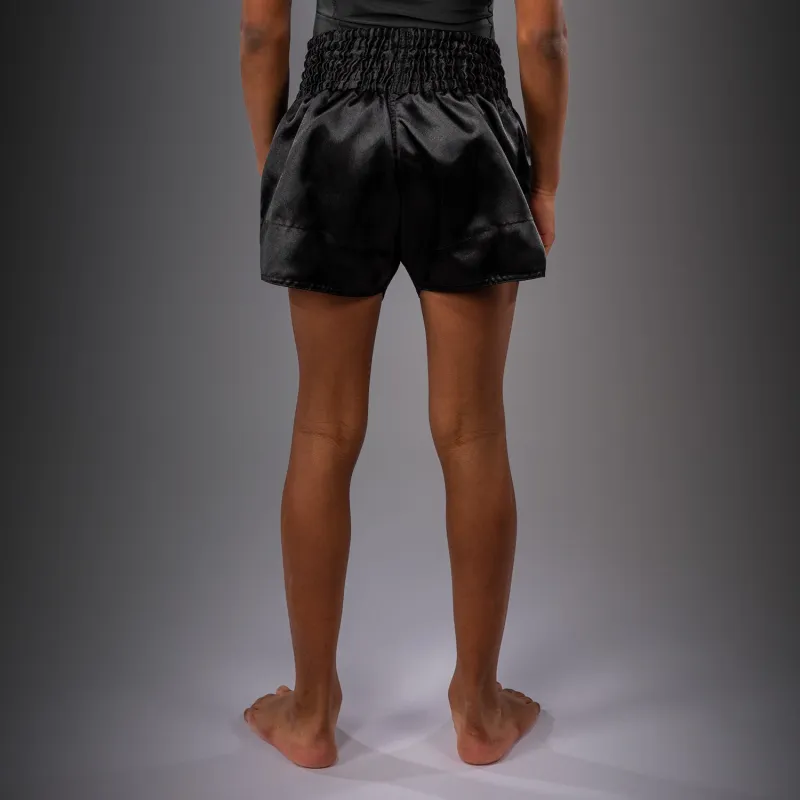 Venum Classic Muay Thai Shorts for Kids - Black/Gold - Image 4