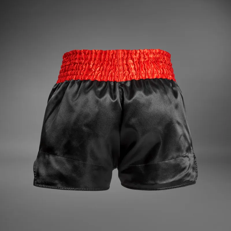 Venum Classic Muay Thaï Short Red/Black/Gold - Image 2