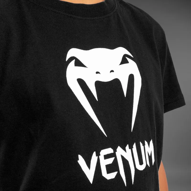 Venum Classic T-shirt - Kids - Black - Image 3
