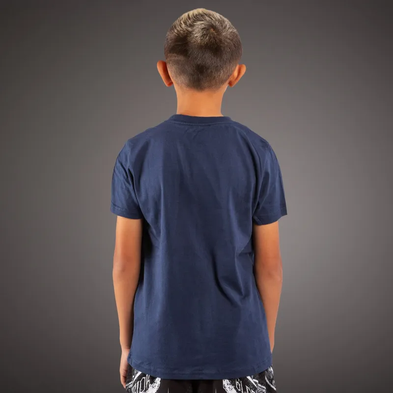 Venum Classic T-shirt - Kids - Navy Blue - Image 2