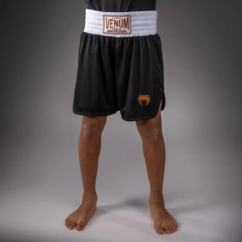 Venum Classic Youth Boxing Shorts - Black/Gold