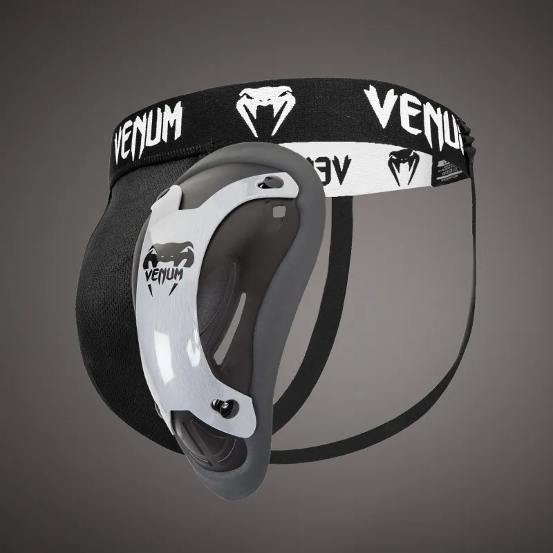Venum Competitor Silver Series Groin Guard and Jockstrap