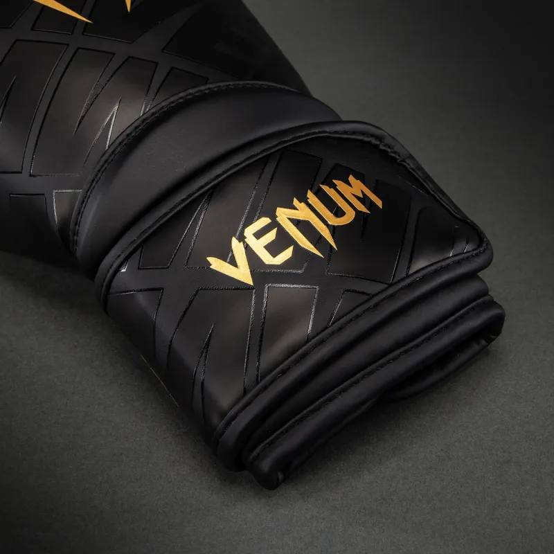 Venum Contender 1.5 XT 3D Boxing Gloves - Black/ Gold - Image 3