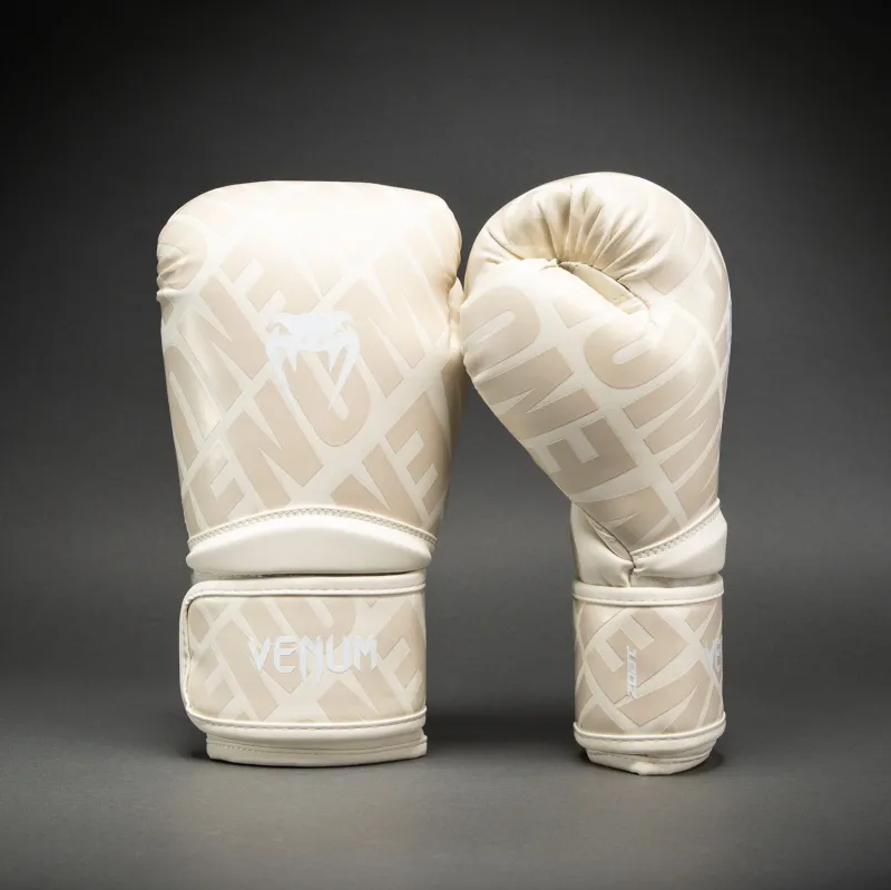 Venum Contender 1.5 XT 3D Boxing Gloves - Cream - Image 2