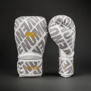 Venum Contender 1.5 XT 3D Boxing Gloves - White/ Gold
