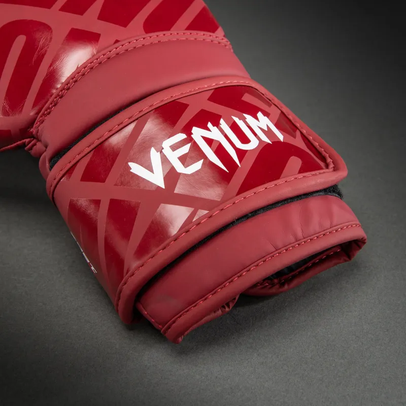 Venum Contender 1.5XT Boxing Gloves - Glossy Burgundy - Image 3