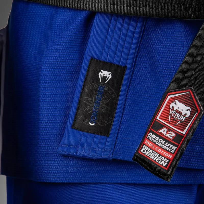 Venum Contender 3.0 Brazilian Jiu Jitsu Gi 380g - Royal Blue - Image 4