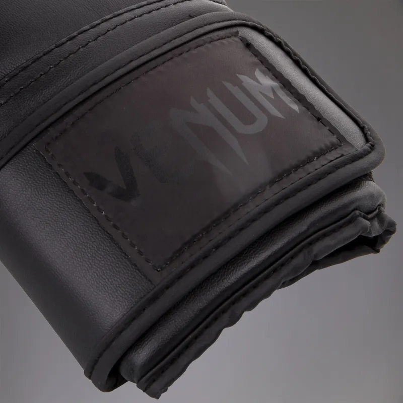 Venum Contender Boxing Gloves - Black/Black - Image 3