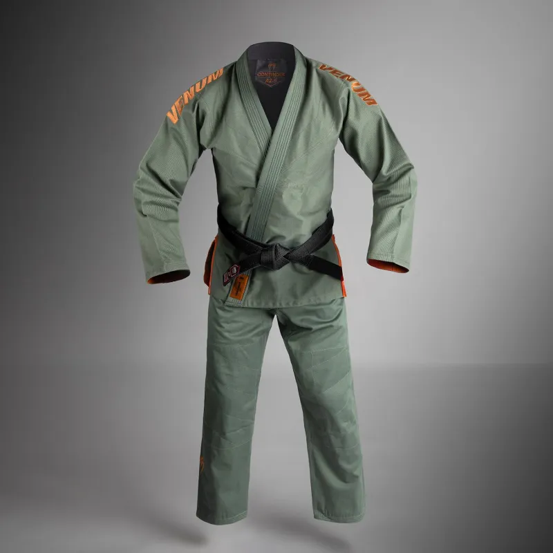 Venum Contender Evo 2.0 Brazilian Jiu Jitsu Gi 380g - Deep Forest Green