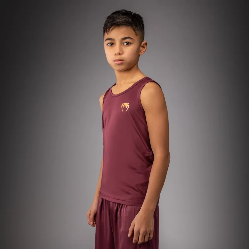 Venum Contender Youth Tank Top - Burgundy - Image 2