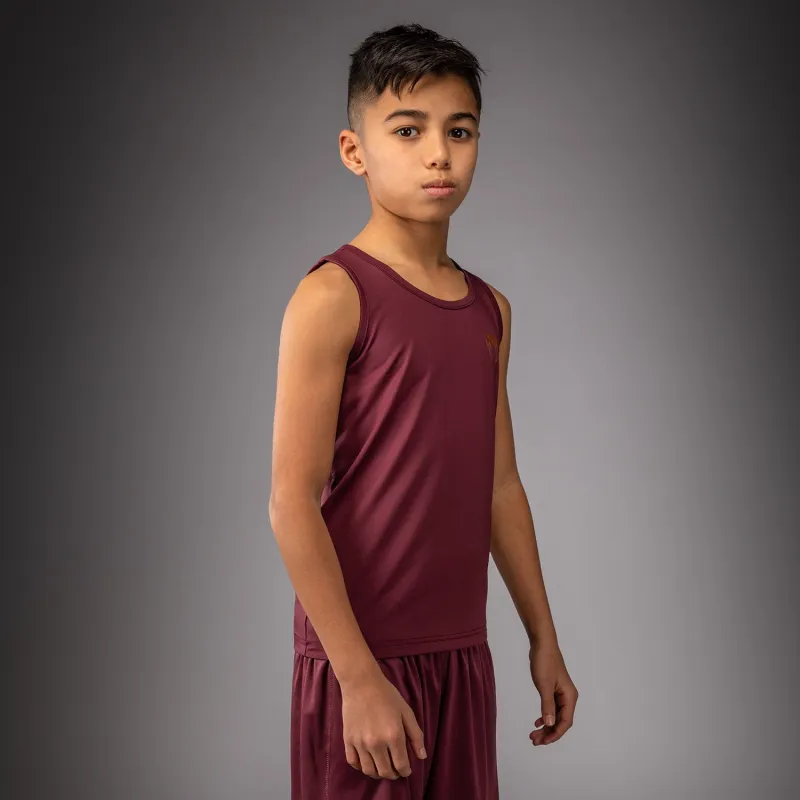 Venum Contender Youth Tank Top - Burgundy - Image 3