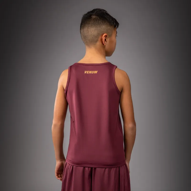 Venum Contender Youth Tank Top - Burgundy - Image 4