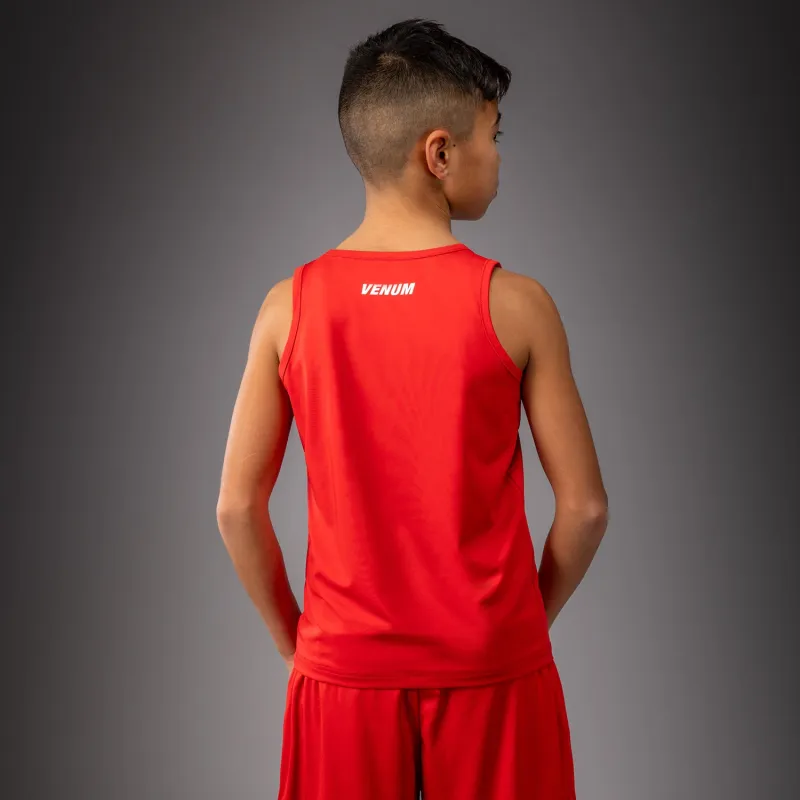 Venum Contender Youth Tank Top - Red - Image 4