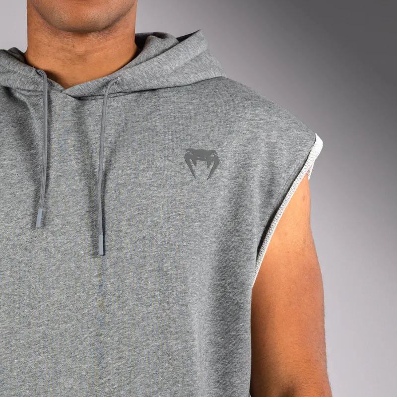 Venum Divide Sleeveless Hoodie - Heather Grey - Image 4