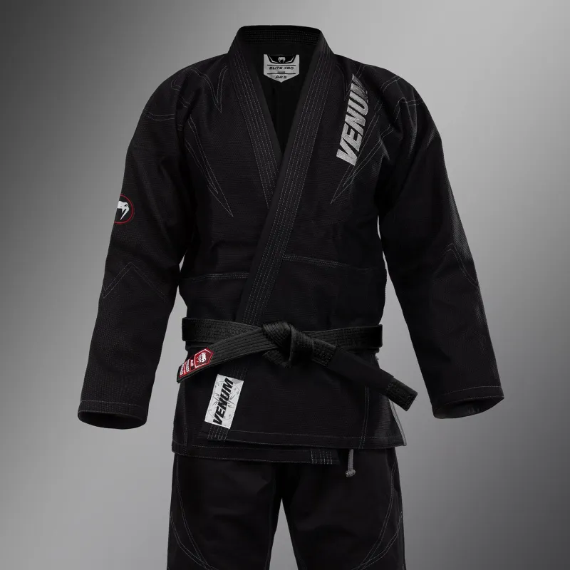 Venum Elite 5.0 - 450 - Brazilian Jiu Jitsu Gi - Black - Image 2