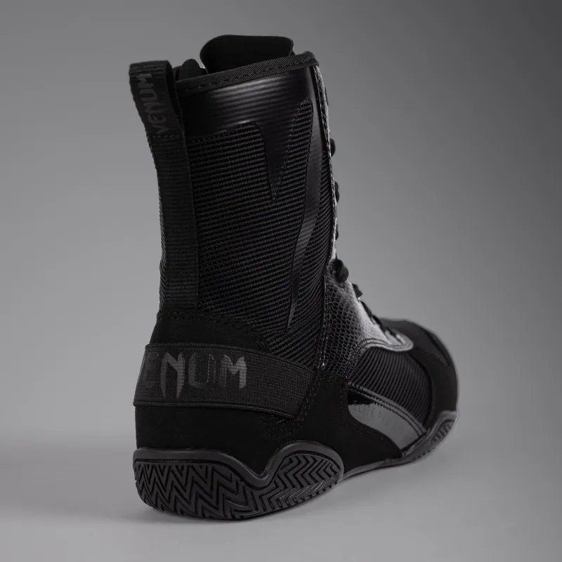 Venum Elite Boxing Shoes - Black - Image 5