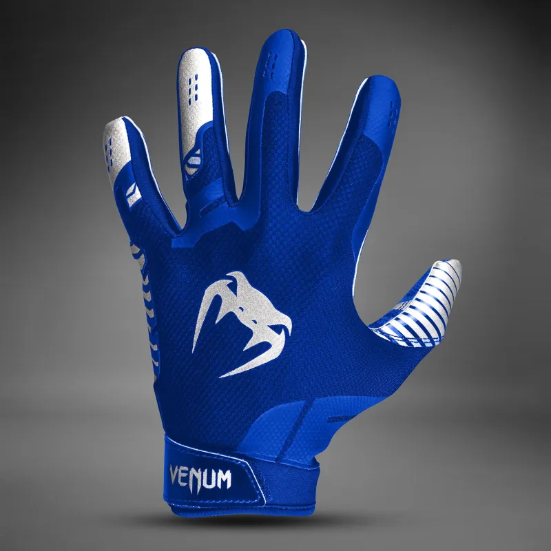 Venum Elite Football Gloves - Royal Blue/Silver - Image 4