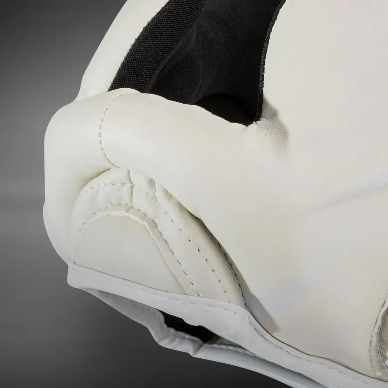 Venum Elite Headgear – White/White - Image 4