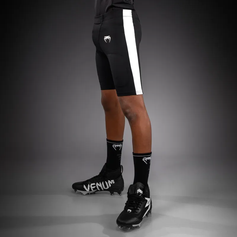 Venum Elite Kids Personalized Football Compression Shorts - Black - Image 2