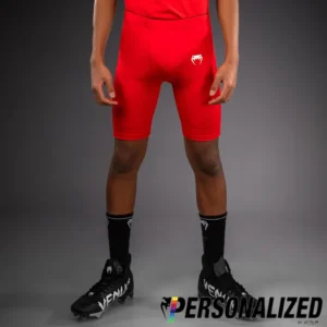 Venum Elite Kids Personalized Football Compression Shorts - Red