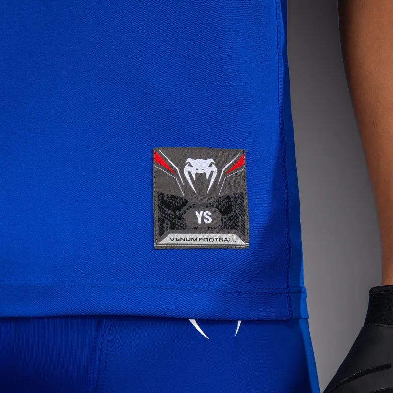 Venum Elite Kids Personalized Football Sleeveless Compression Jersey - Royal Blue - Image 5