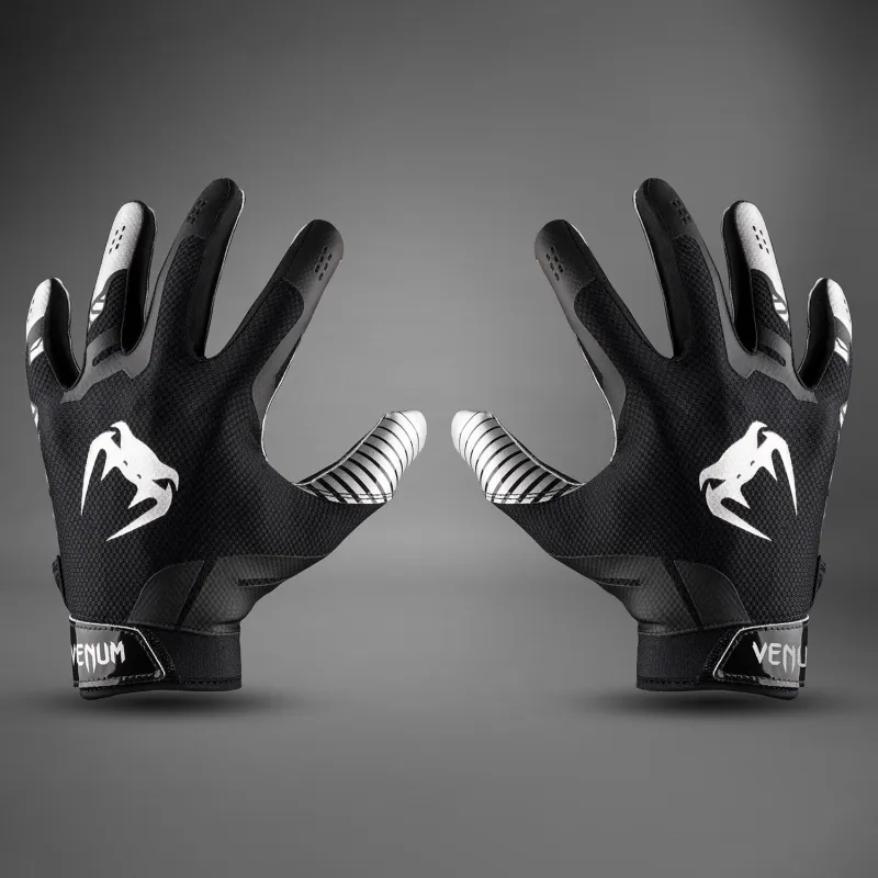 Venum Elite Personalized Football Gloves - Black/Silver - Image 5