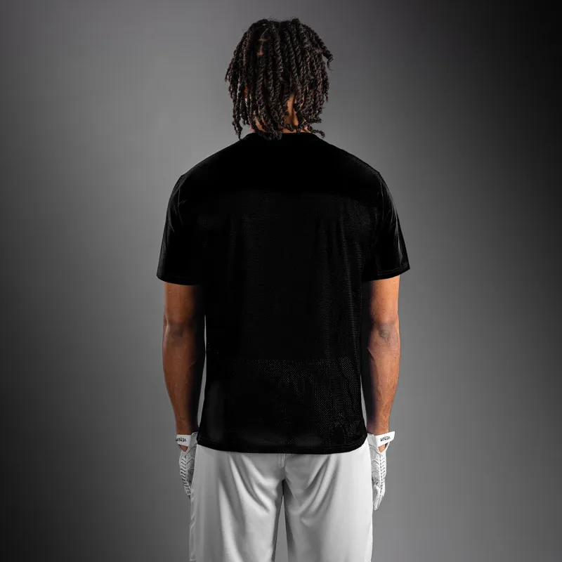 Venum Elite Personalized Football Short Sleeve Jersey - Black - Image 3