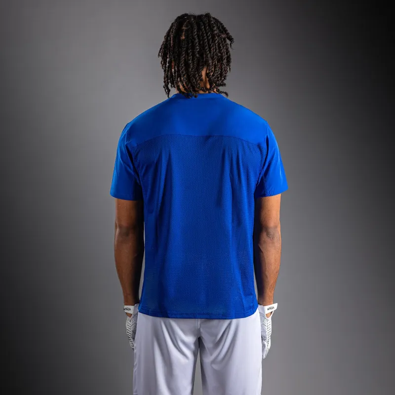 Venum Elite Personalized Football Short Sleeve Jersey - Royal Blue - Image 4
