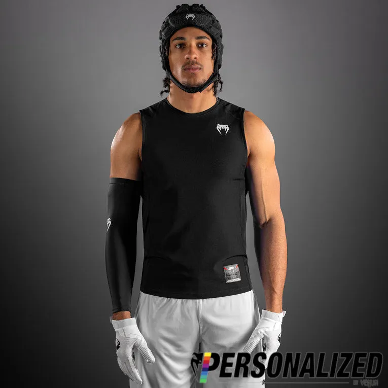Venum Elite Personalized Football Sleeveless Compression Jersey - Black
