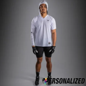 Venum Elite Personalized Football Short Sleeve Jersey - White