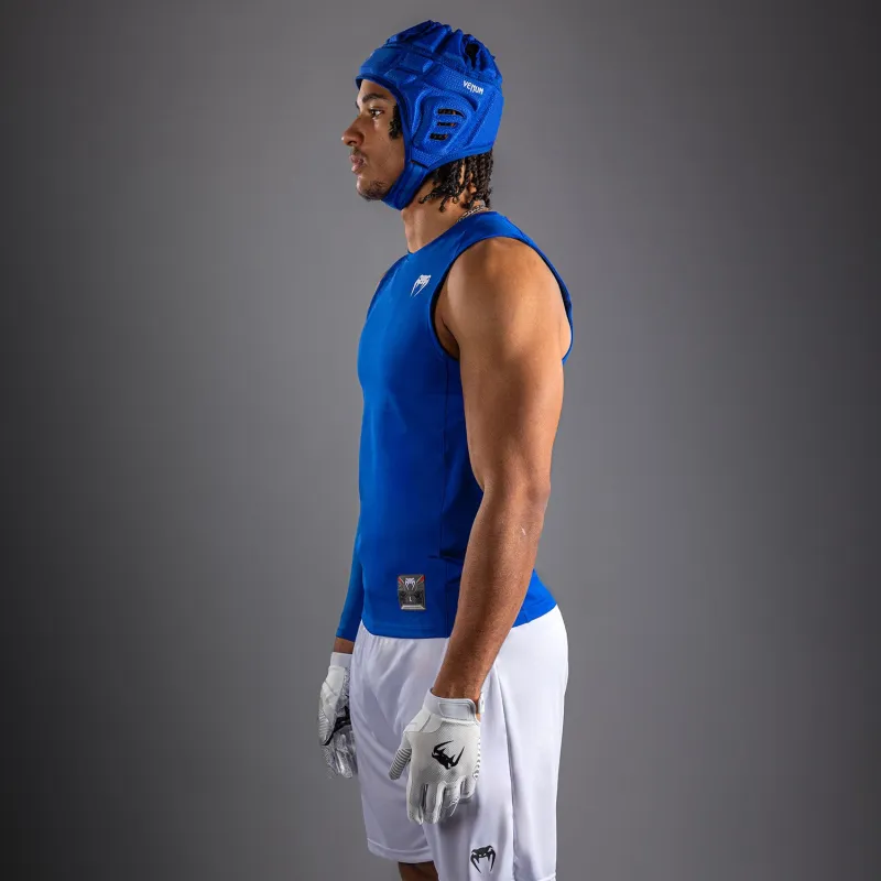 Venum Elite Personalized Football Sleeveless Compression Jersey - Royal Blue - Image 2