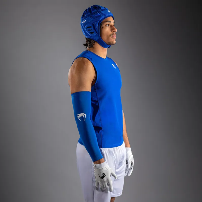Venum Elite Personalized Football Sleeveless Compression Jersey - Royal Blue - Image 3