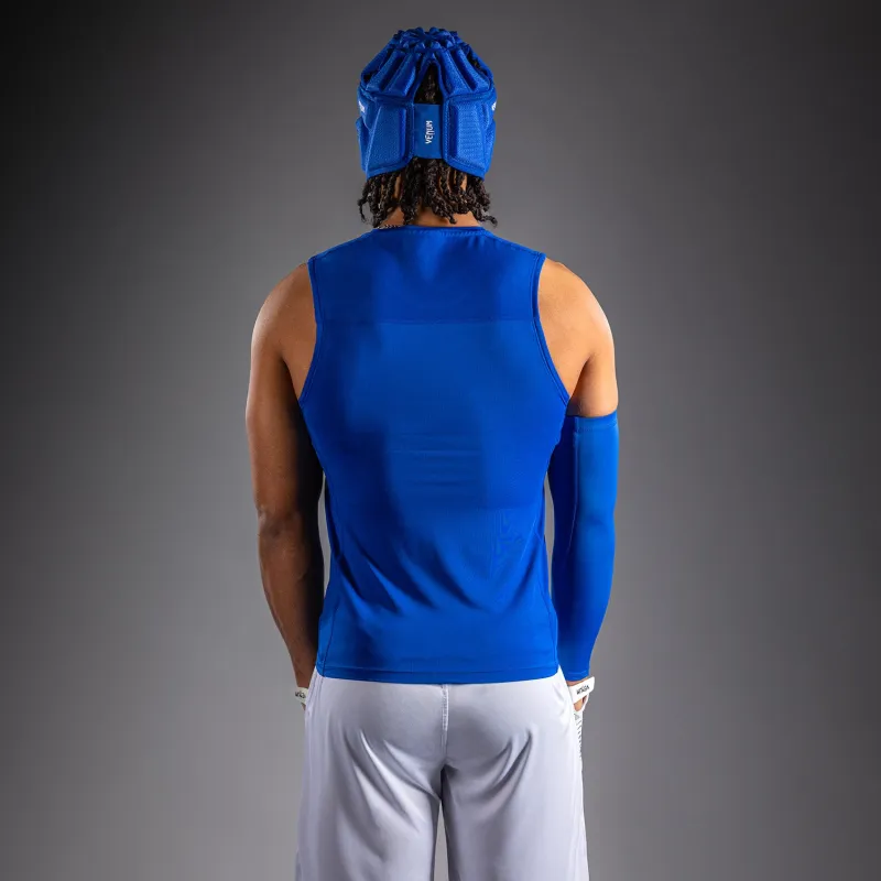 Venum Elite Personalized Football Sleeveless Compression Jersey - Royal Blue - Image 4